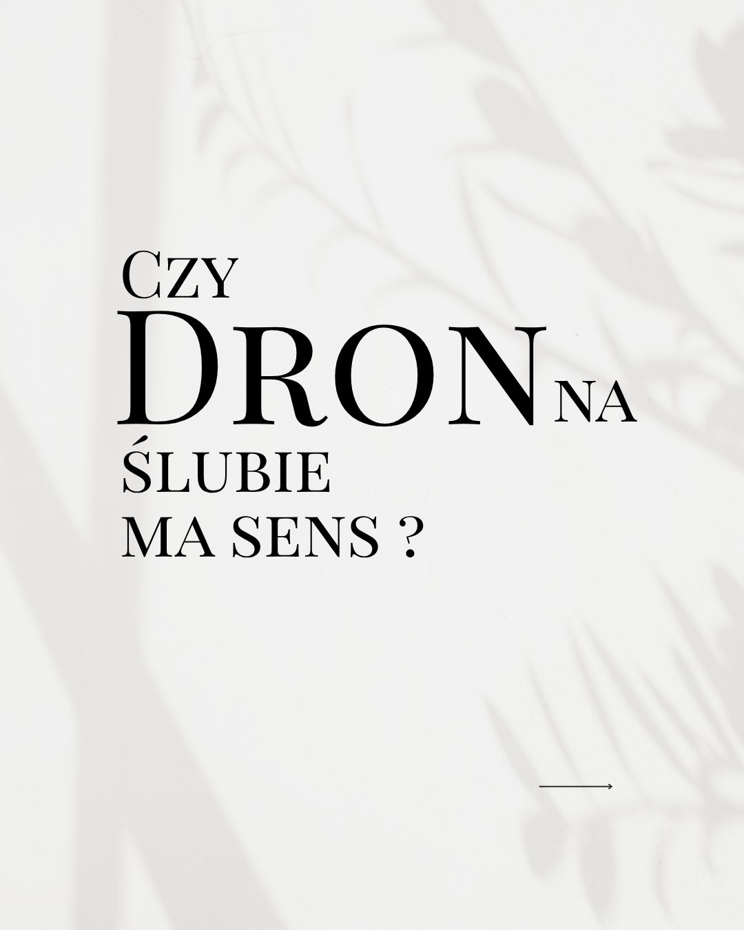 Ujęcia z drona na ślubie — post